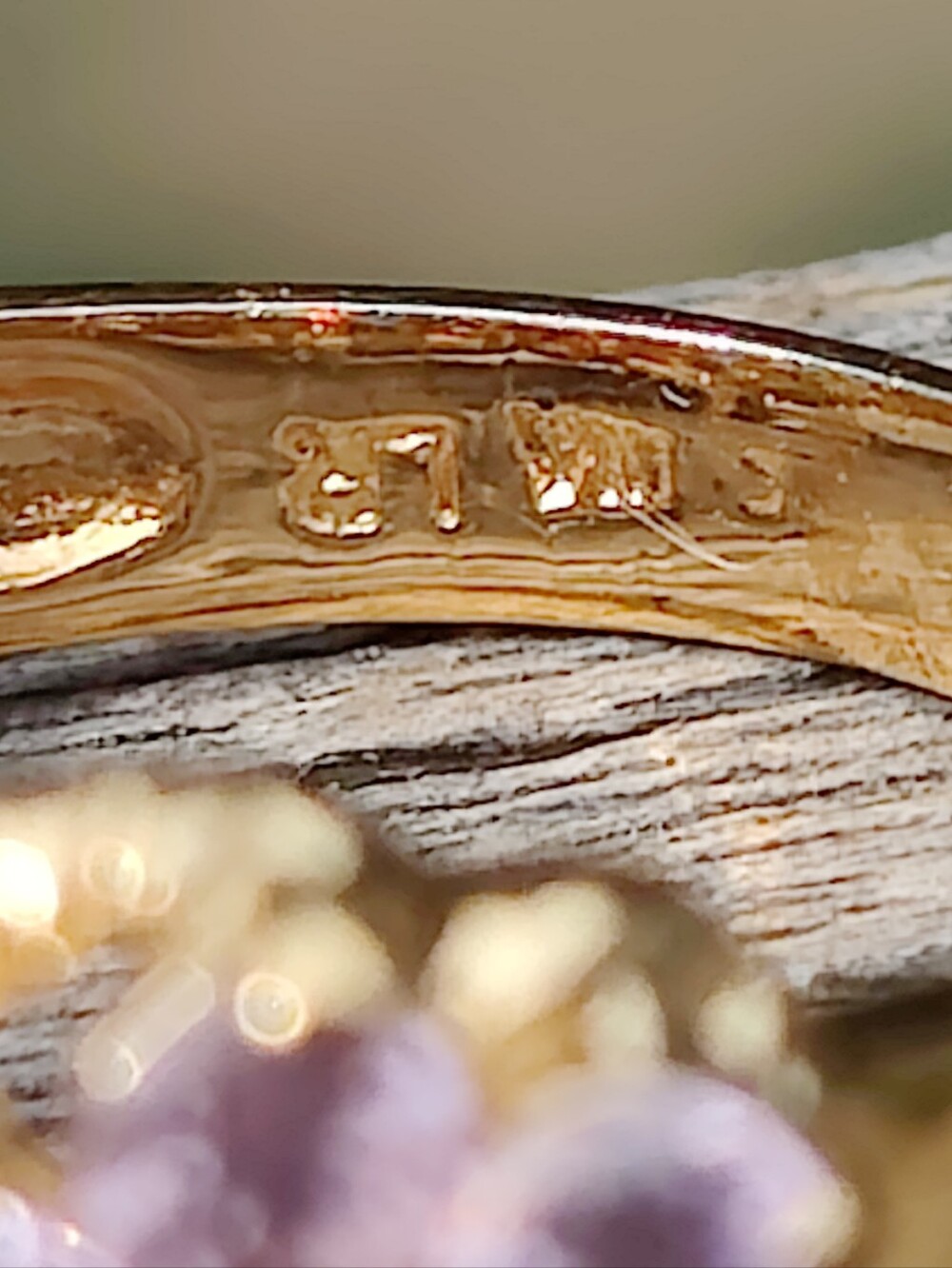 Ross-Simons Multicolor Sapphire and Diamond 14K Gold Band - Picture 4 of 10